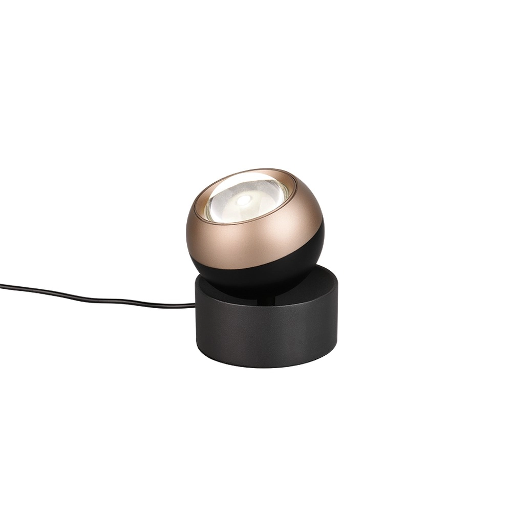 Design-Tischlampe Orbit Schwarz Trio 4017807619041
