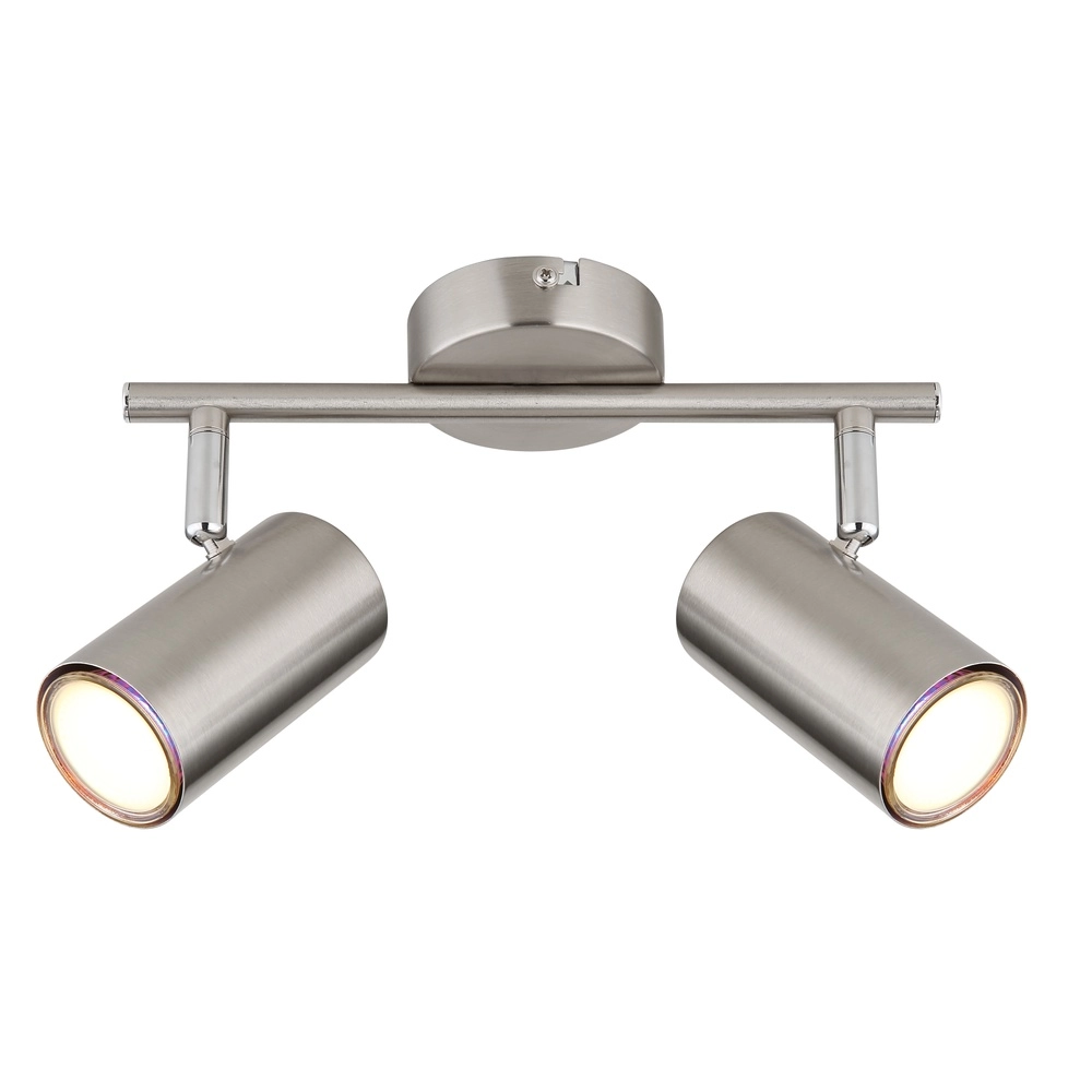 2-Licht Deckenlampe Allvi Nickel Globo 9007371457762