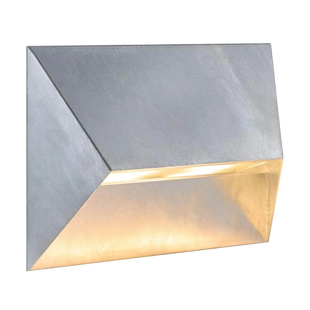 Moderne Wandleuchte Pontio Zink 26cm