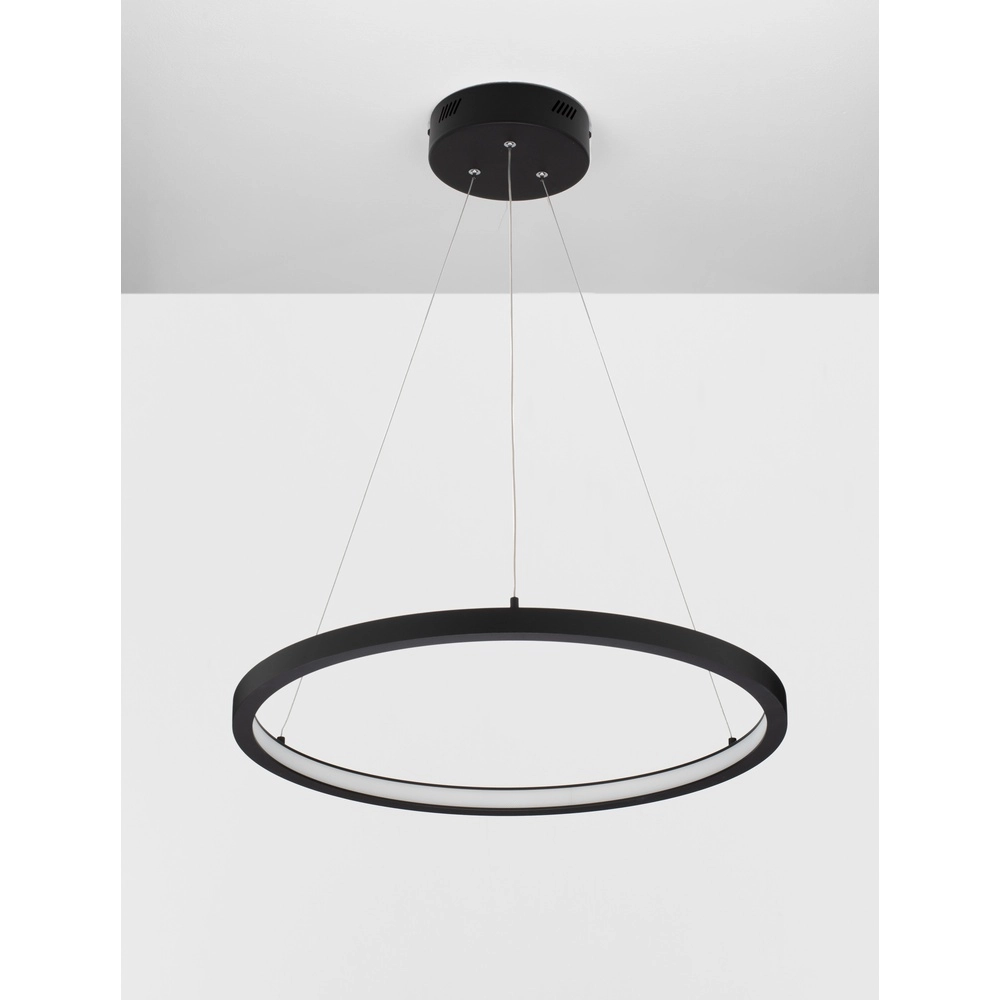 Schwarze Pendelleuchte Empatia Design Single