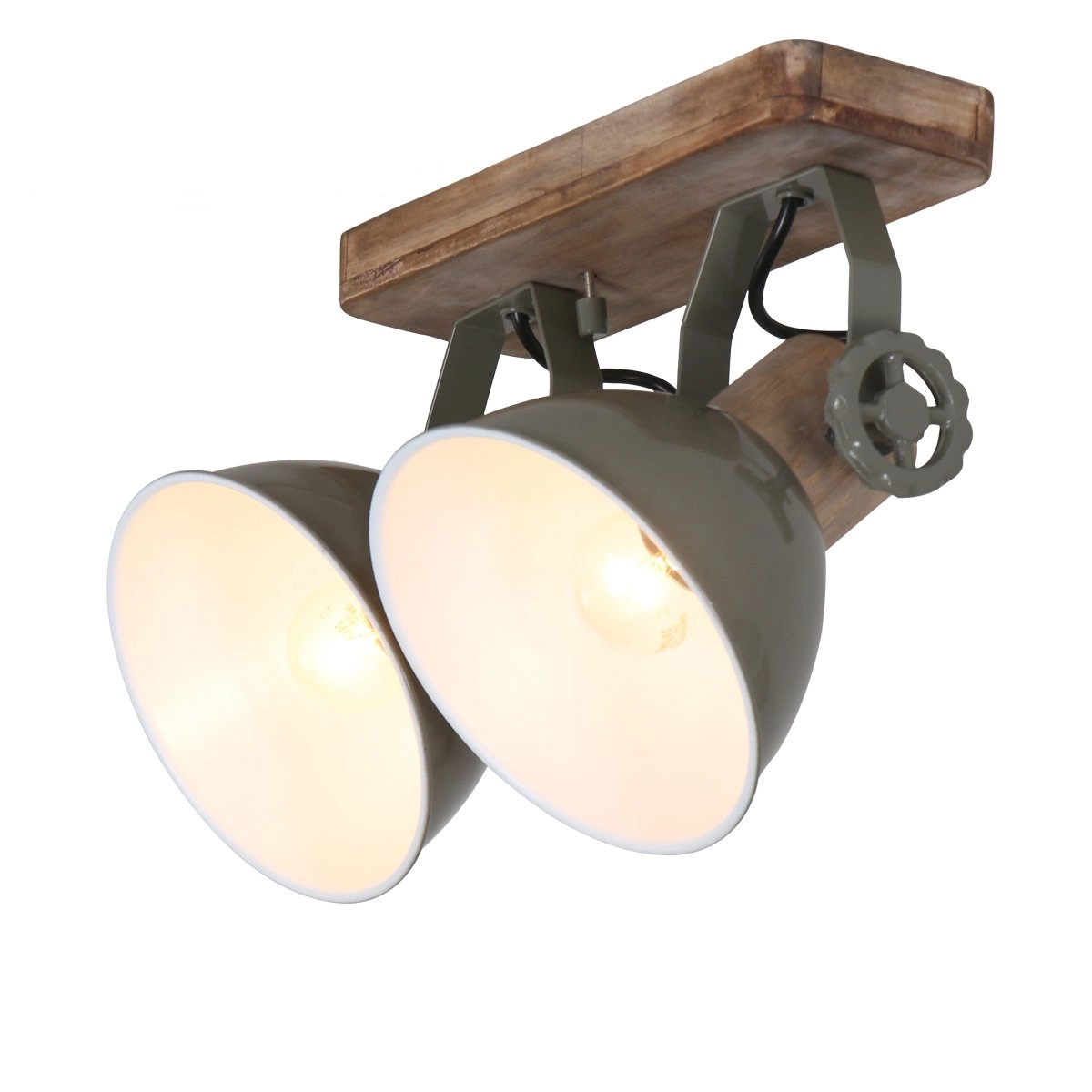 Strahler Gearwood 2 Lichtgrün mit Holzbraun