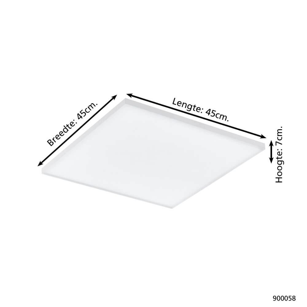 Deckenlampe Zigbee Turcona-Z 45x45cm weiß Eglo 9008606221943