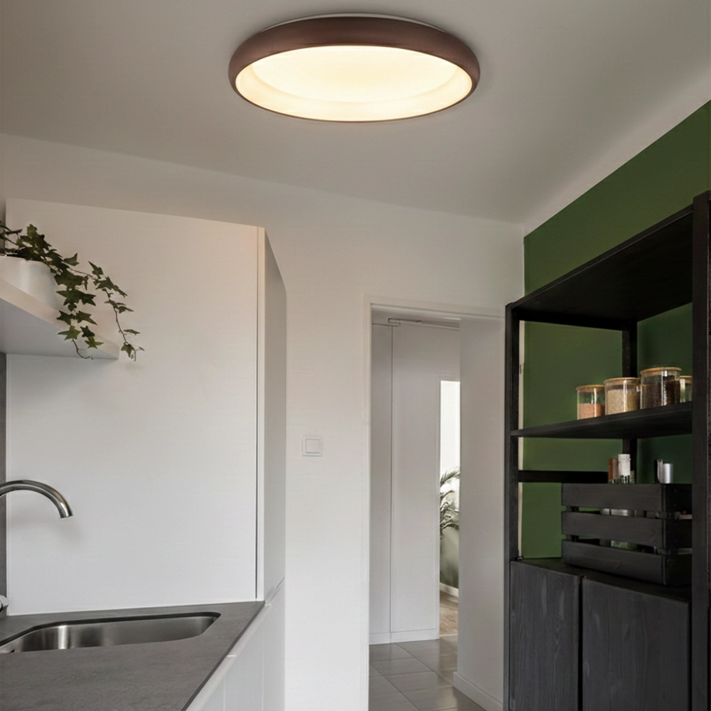 Deckenlampe Albi kaffeebraun Ø 61cm