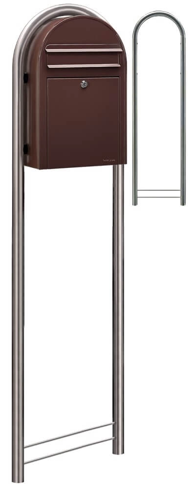 Briefkasten Classic 8017 Dunkelbraun Bobi 6417237001085