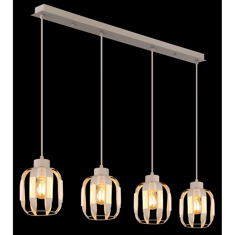 Essaal-Pendellampe Arlen 4-hell sandbraun Globo 9007371580569