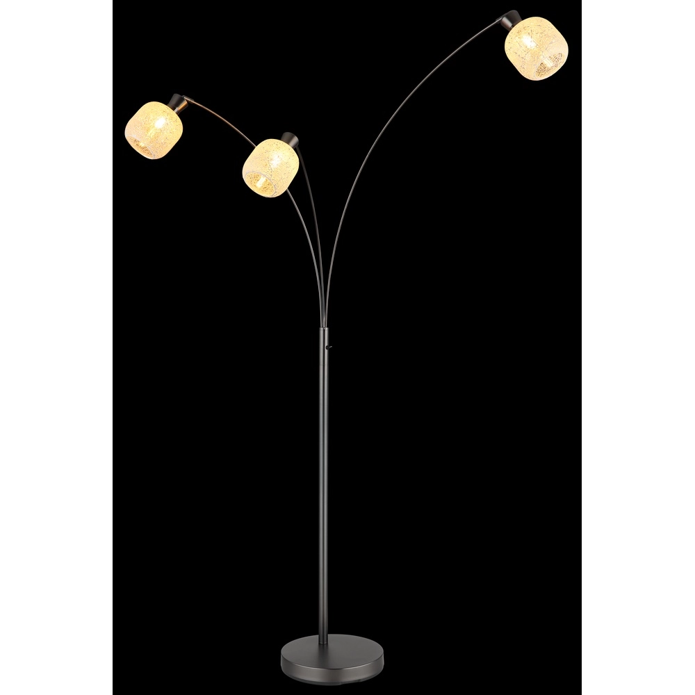 3-Licht Stehlampe Brokana Gunmetal Globo 9007371569472
