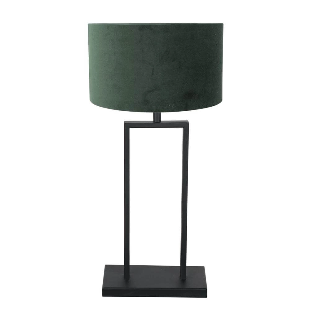 Tischleuchte 55cm Stang mit grüner Kapuze Steinhauer 8712746173994