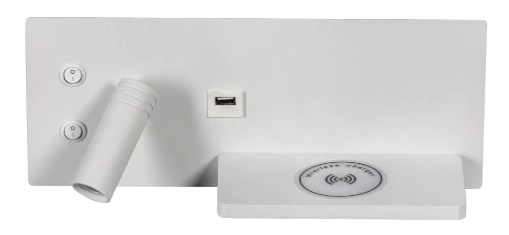 Schlafzimmerlampe Nighty Left USB