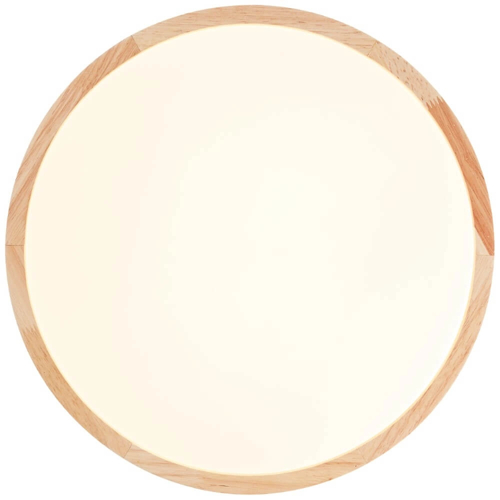 Deckenleuchte aus Holz Slimline Ø 39cm Brilliant 4004353396229