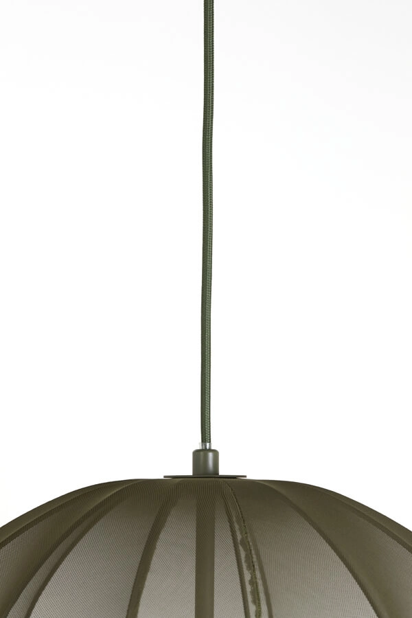 Grüne Pendelleuchte Plumeria Ø 42cm Light & Living 8717807651459