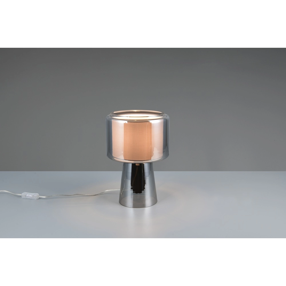 Design-Tischleuchte Rocka Chrom Trio 4017807662702