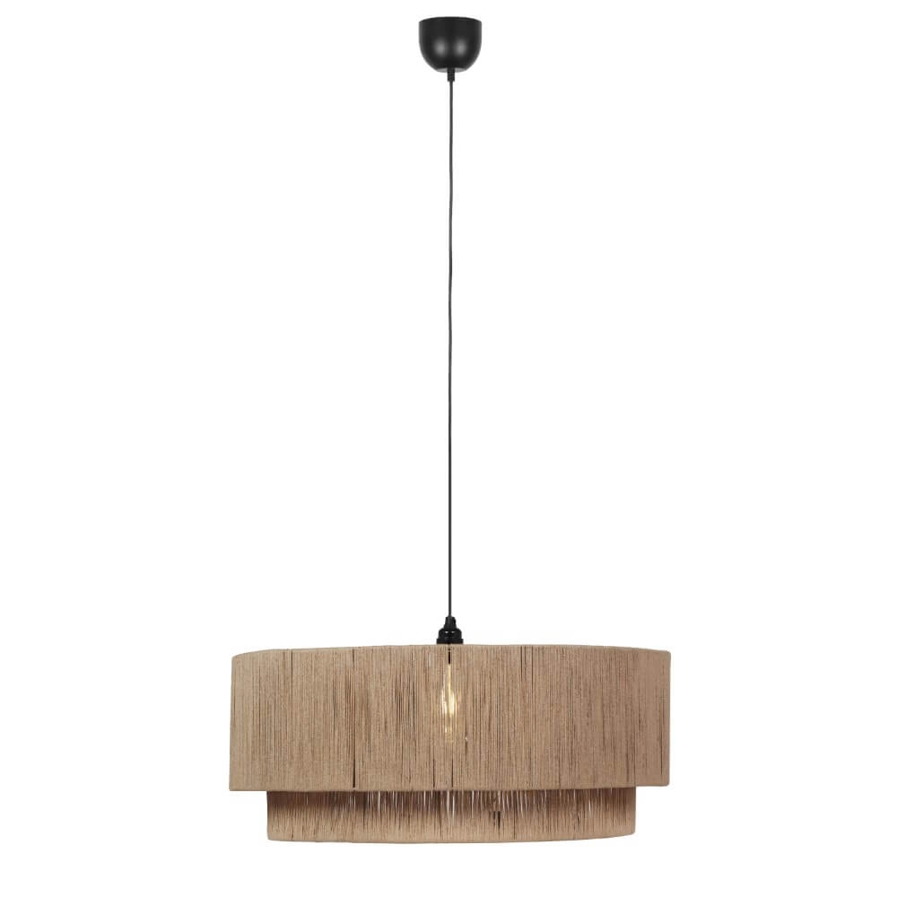 Hängelampe aus Seil Smilla Ø 60cm Trio 4017807628265