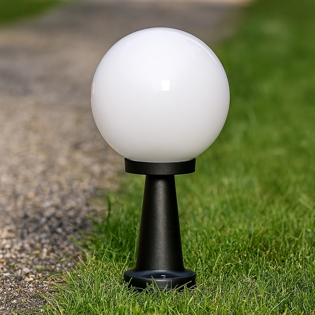 Glühbirne Lampe Bolano 48cm. Sockel Opal