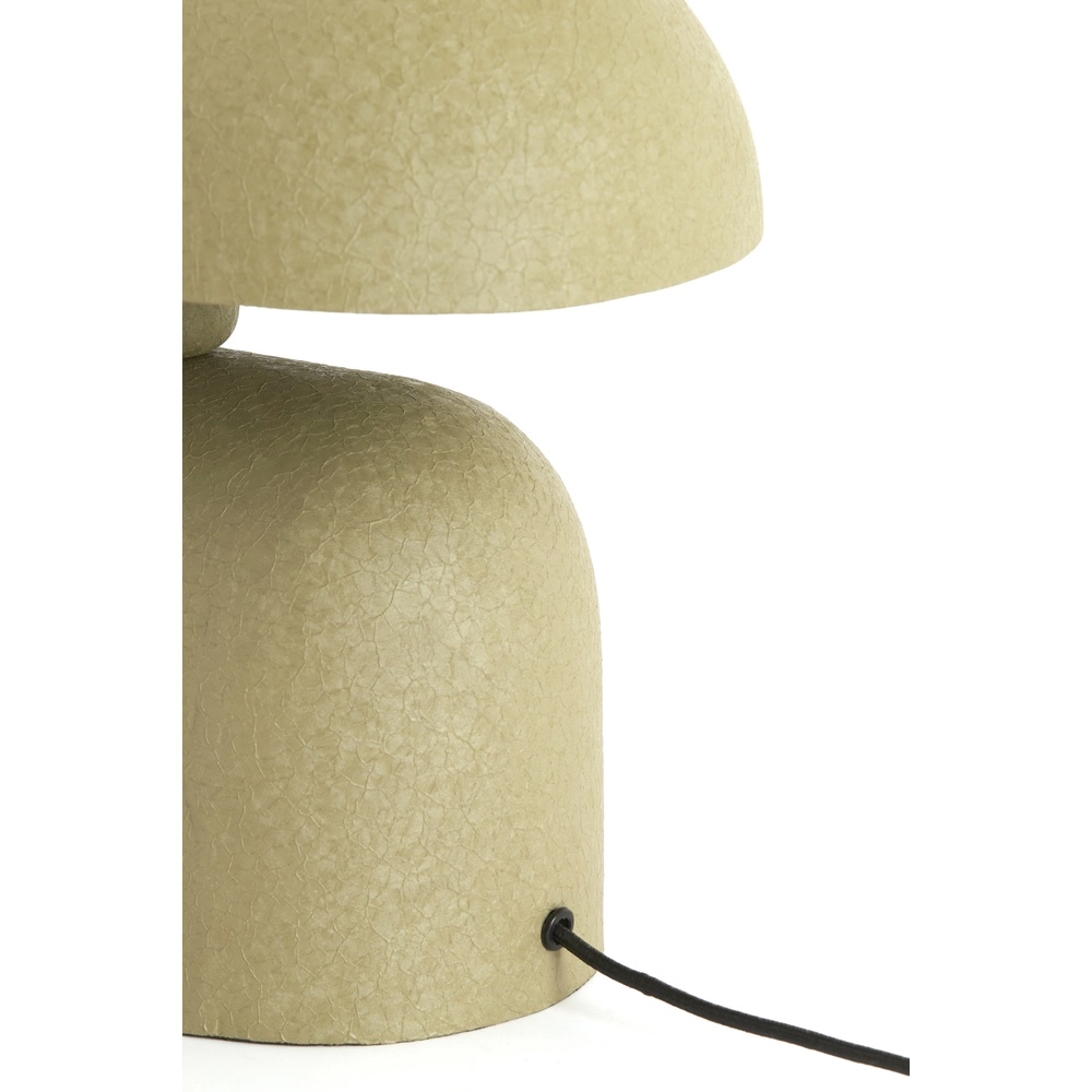 Tischlampe Todd Oval – mattes Olivgrün Light & Living 8717807818890