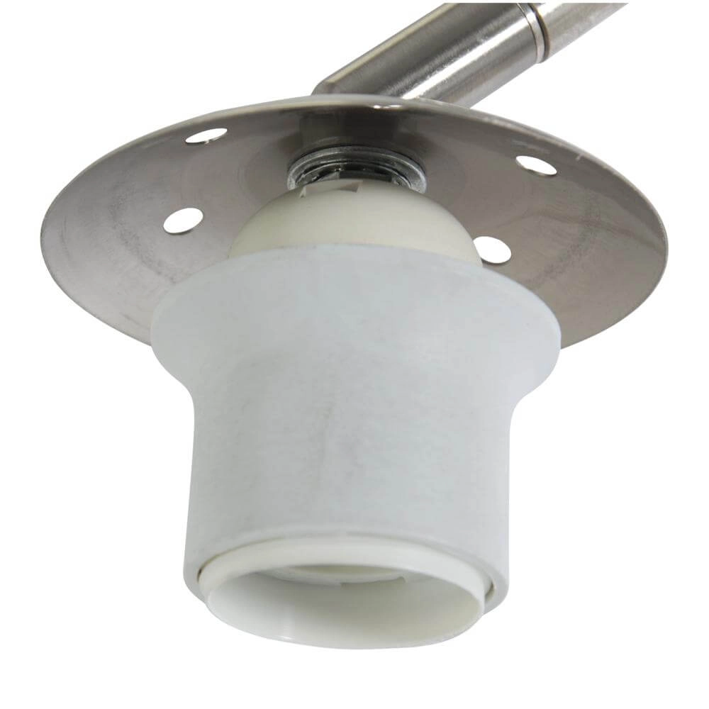 Bogenlampe Sparkled Light Metall mit schwarzem Schirm Steinhauer 8712746175516