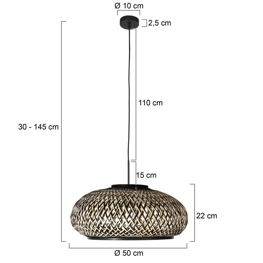 Pendelleuchte Sparkled Light Ø 50cm Steinhauer 8712746182705
