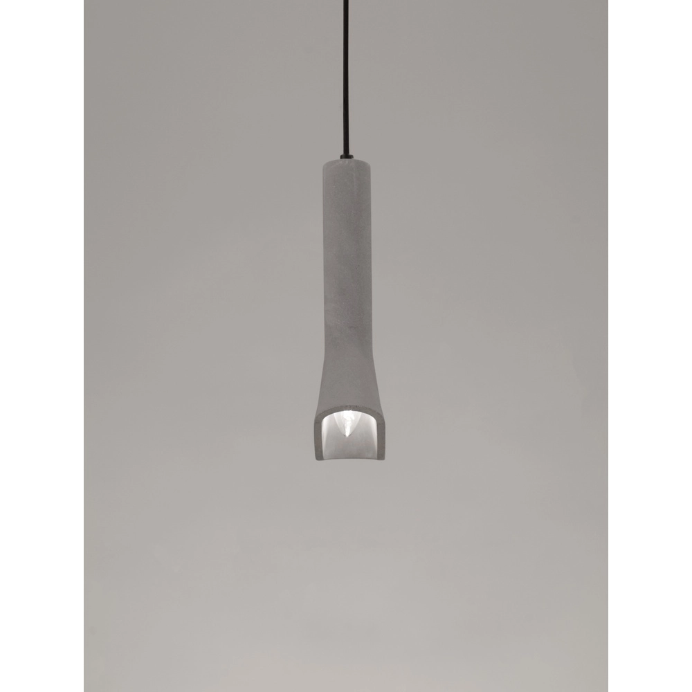 Einzigartige Pendelleuchte Dylan grau Ø 19,5cm Lyora 5212017440372