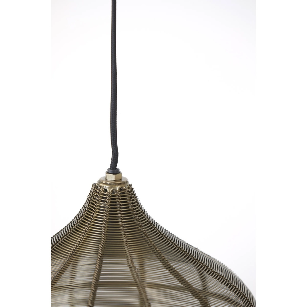 Pendellampe Alvaro Bronze Ø 20 cm Light & Living 8717807634087