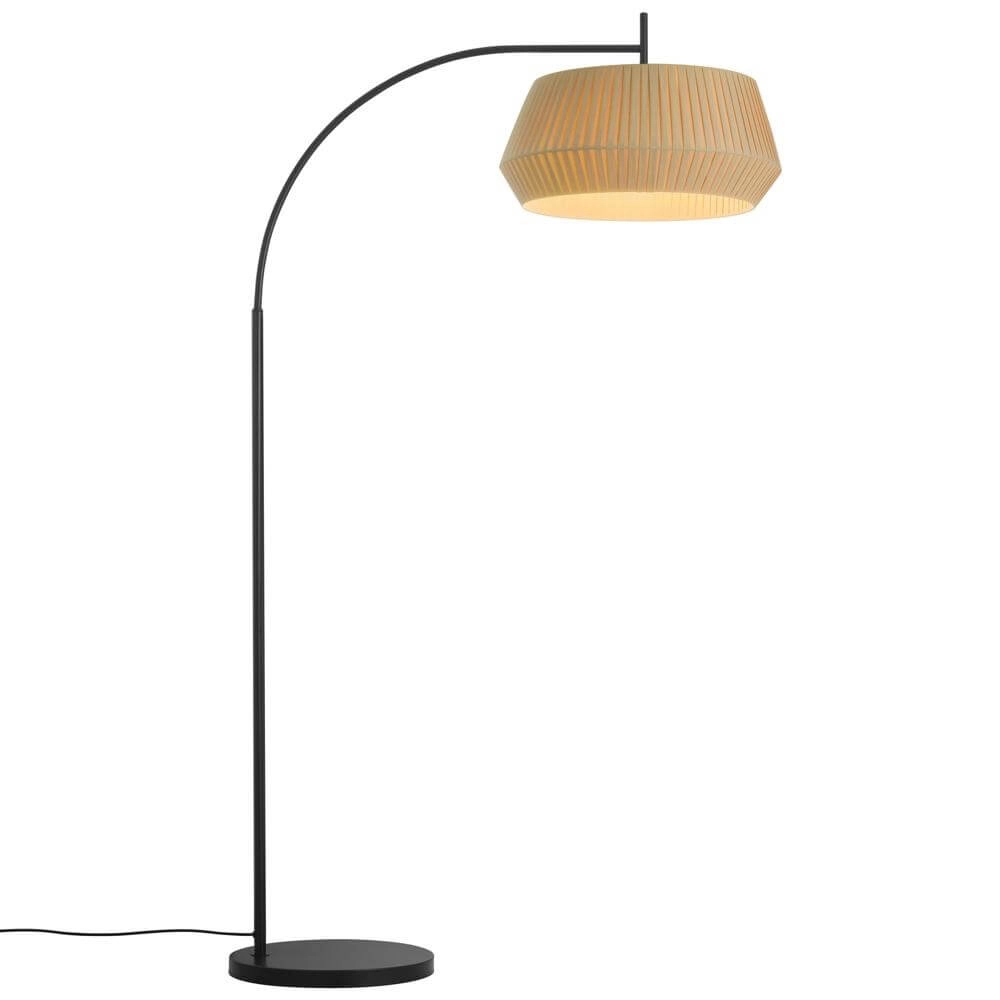 Bogenlampe Dicte sandbraun Ø 53cm