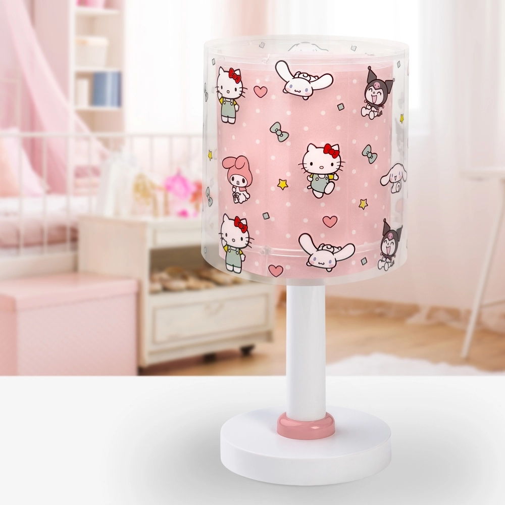 Tischlampe Hello Kitty & Friends rosa Dalber 8420406412511