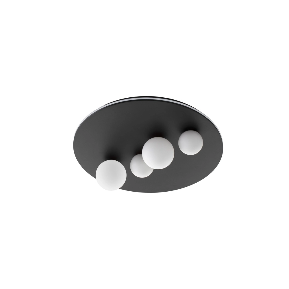 Design-Deckenleuchte Velna schwarz Ø 62,2cm Lyora 5212017440242