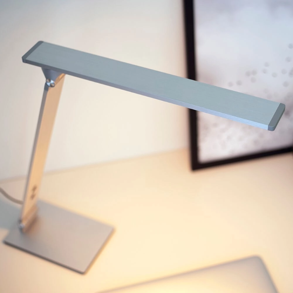 Schreibtischlampe Serenade LED grau Steinhauer 8712746132649