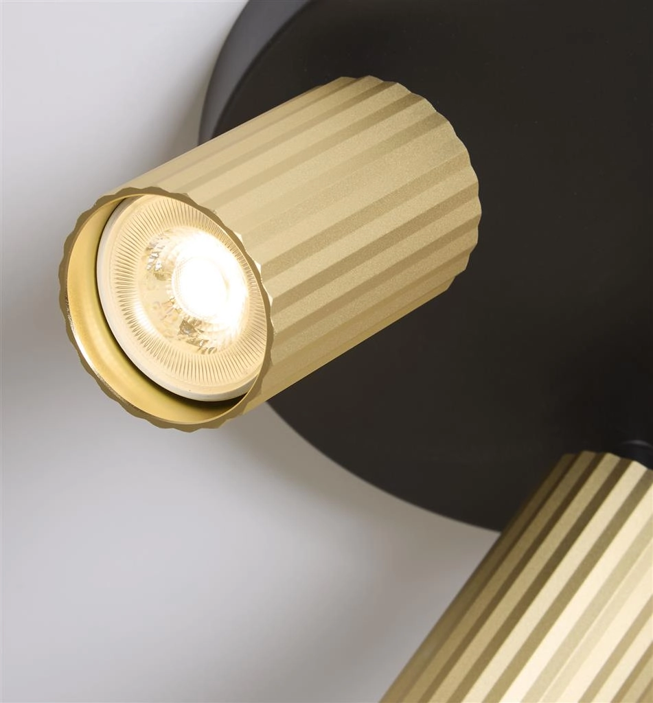 Spott Anna 3-flammiges Gold Lyora 5053423286631