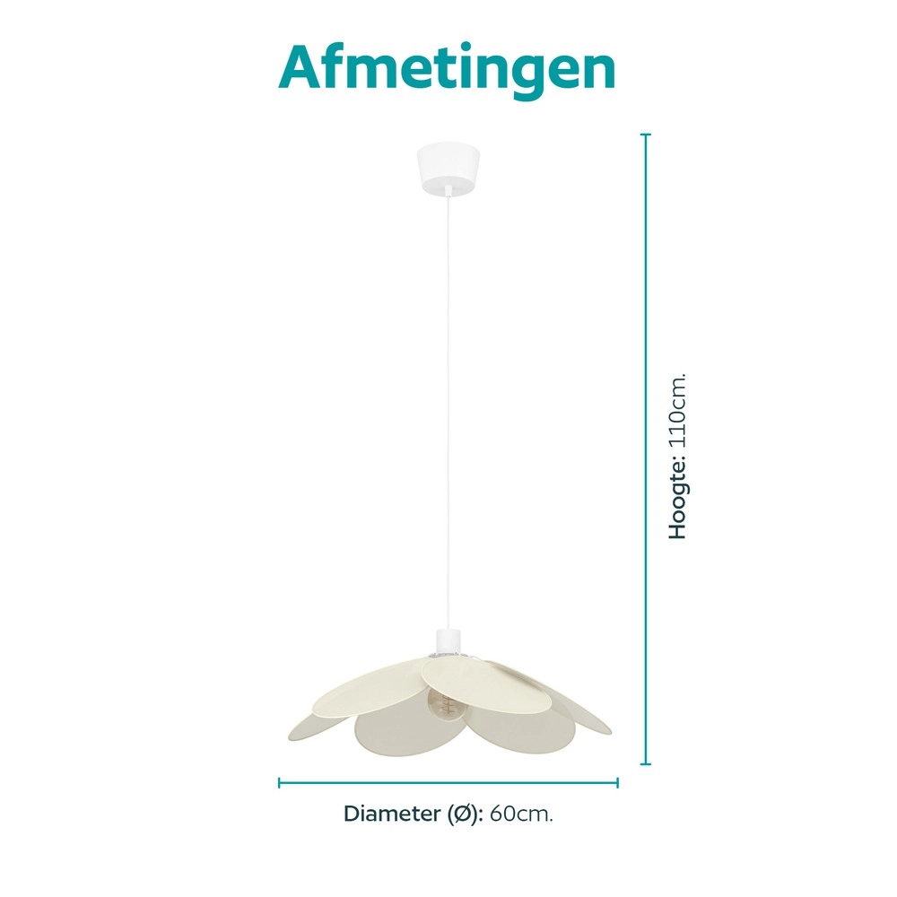 Pendellampe Binacua weiße Ø 60cm