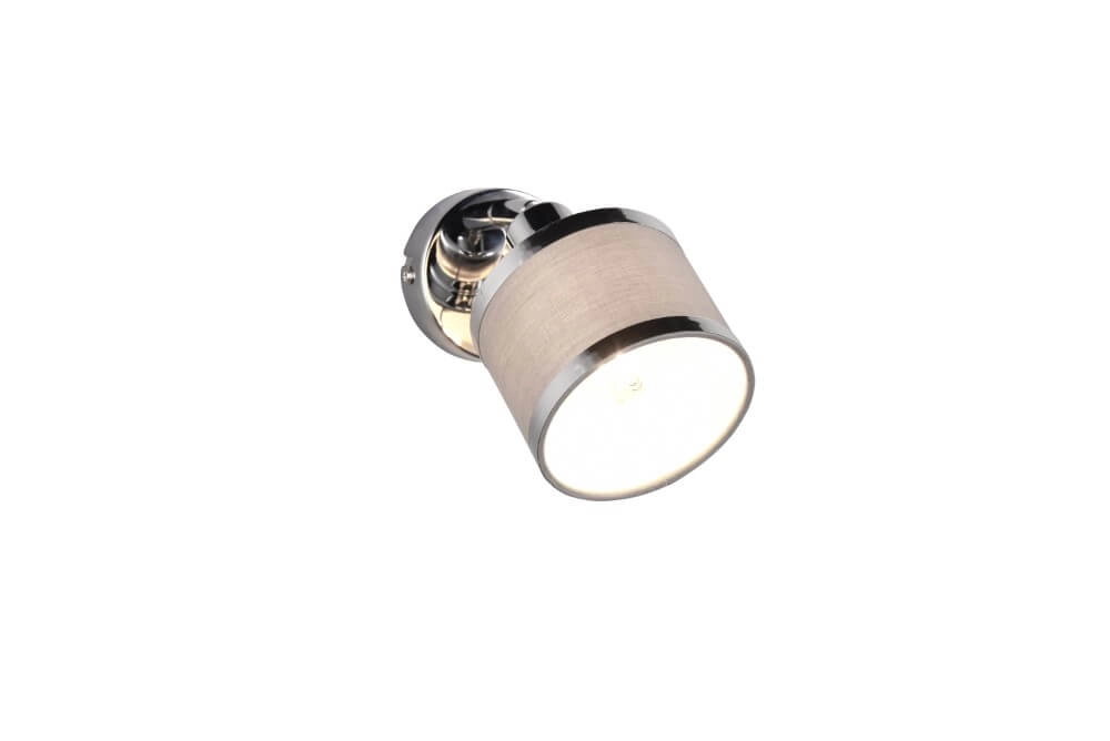 Design-Aufbaustrahler Arosa Nickel 1-flammig Trio 4017807581126