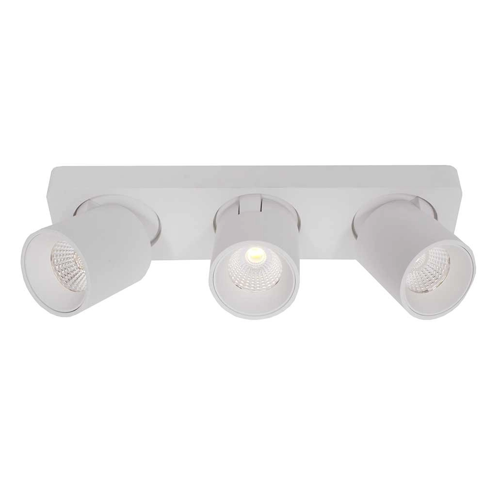 LED Deckenstrahler Laguna 3-Licht weiß