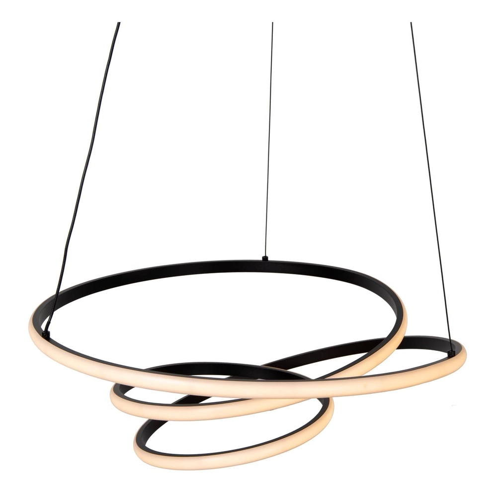 Moderne Pendellampe Espiral schwarzer 40W Lucide 5411212782984