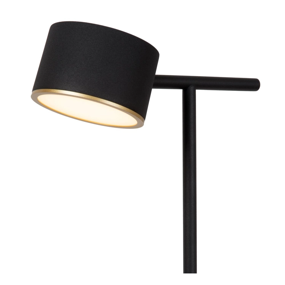 Stehlampe Gian Schwarz Lucide 5411212421159