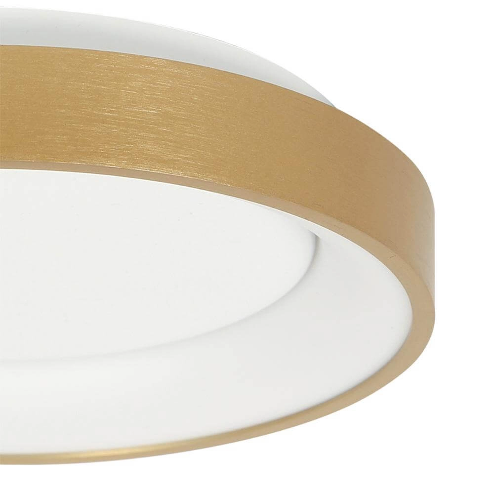 Deckenlampe Ringlede Design gold Ø 38cm Steinhauer 8712746171945