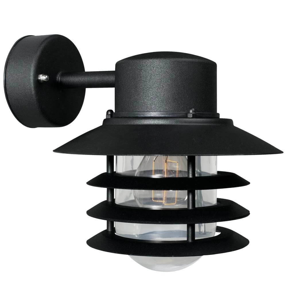 Wandleuchte Vejers Schwarze Daunen