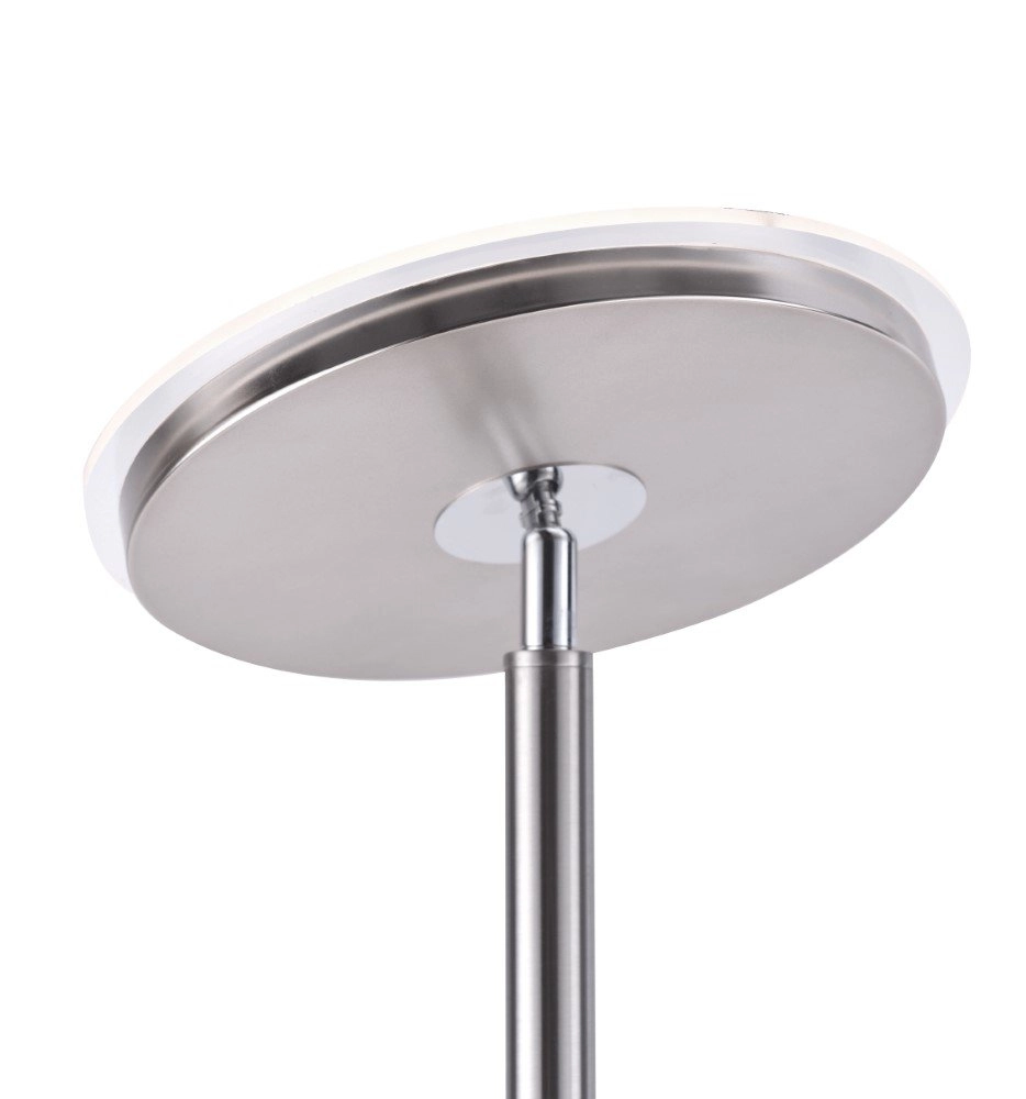 Leselampe Hans Round grau Just Light 4043689946852