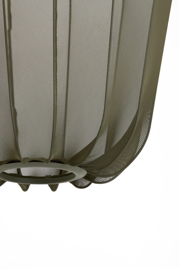Grüne Pendelleuchte Plumeria Ø 42cm Light & Living 8717807651459