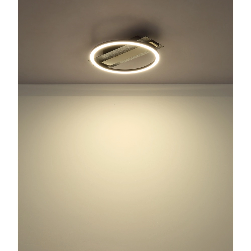 Schwarze Deckenlampe Norberto Konstruktion Globo 9007371578825