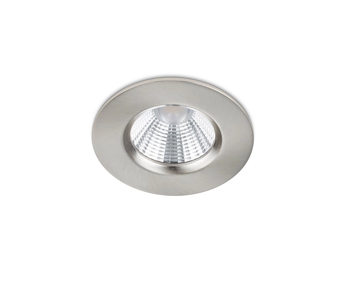 LED Einbaustrahler Zagros Mit LED um grau