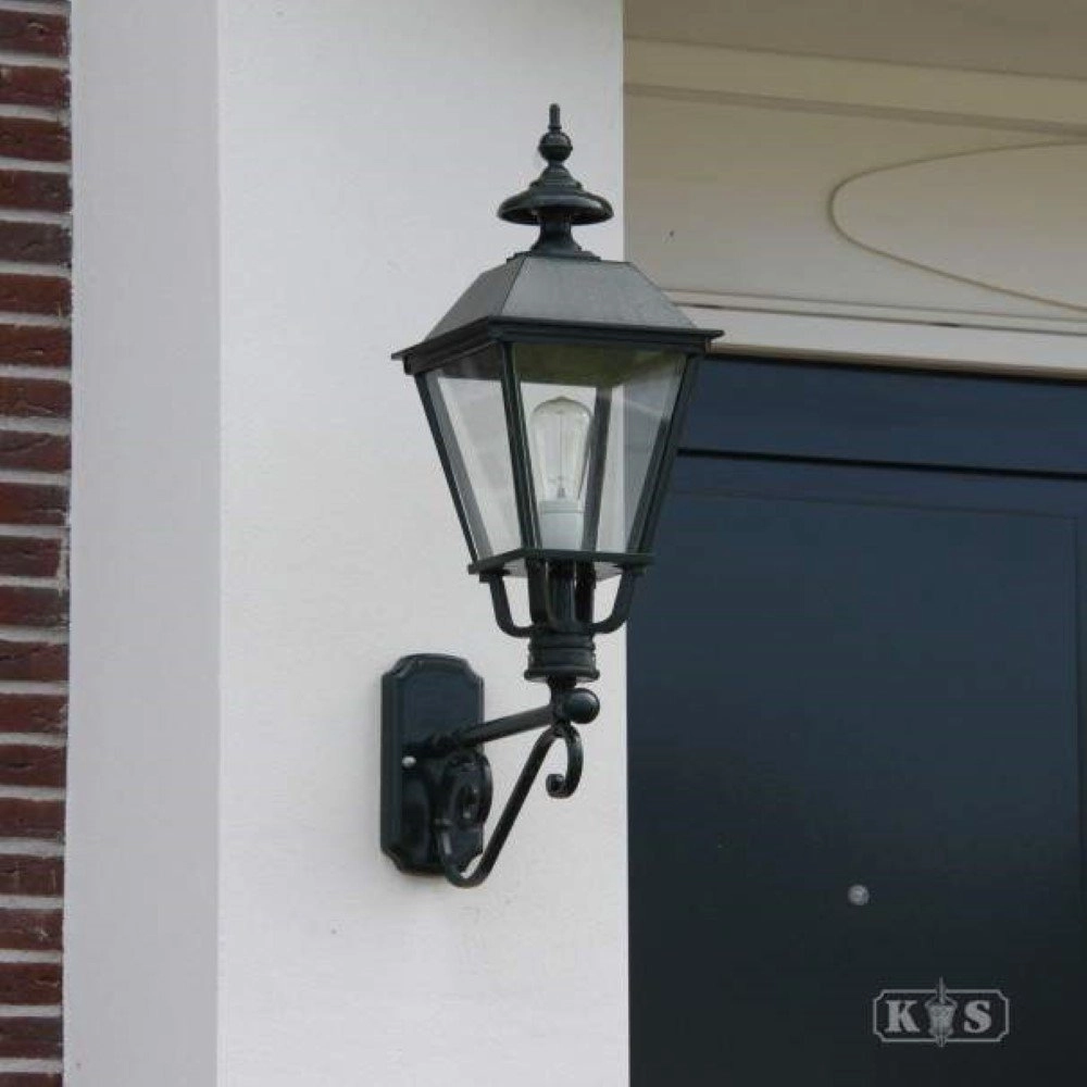 Nostalgische Wandleuchte Mijdrecht schwarz KS 8714732718448