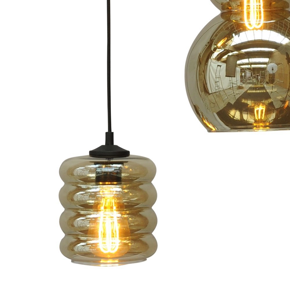 Vide Pendelleuchte Quinto 3 Ø 35cm Masterlight 8718121216522