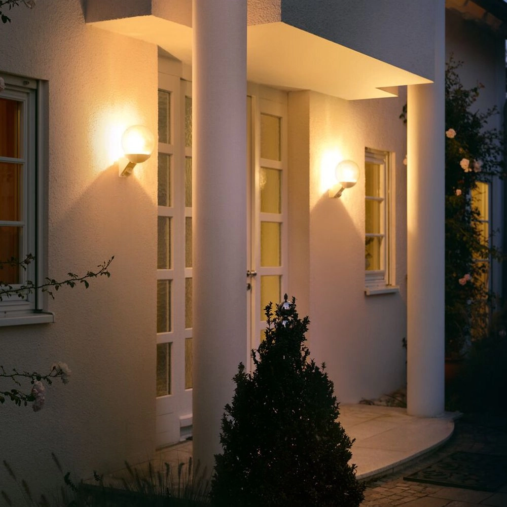 Außenlampe L585S Mit Bewegungsdetektor weiß Steinel 4007841005917