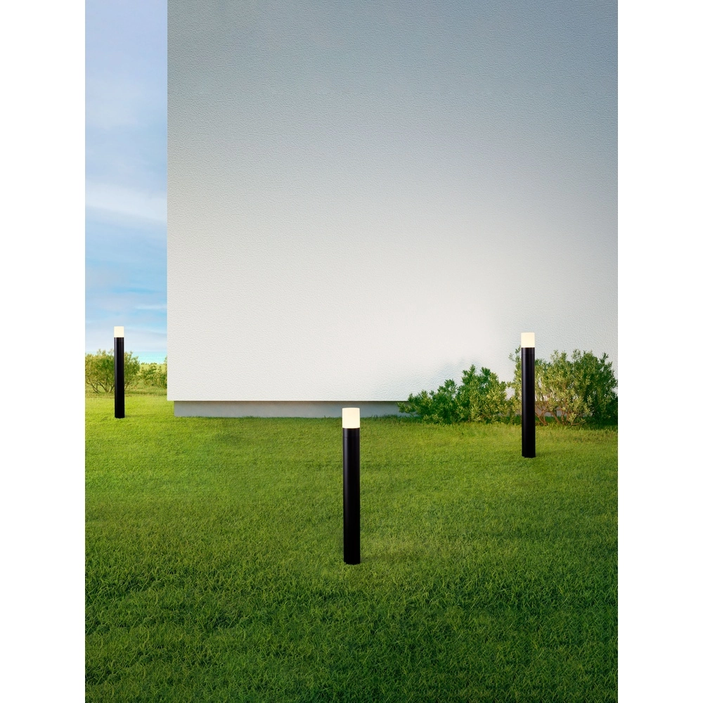 Design-Gartenleuchte Paul schwarz 80cm Lyora 5212017448286