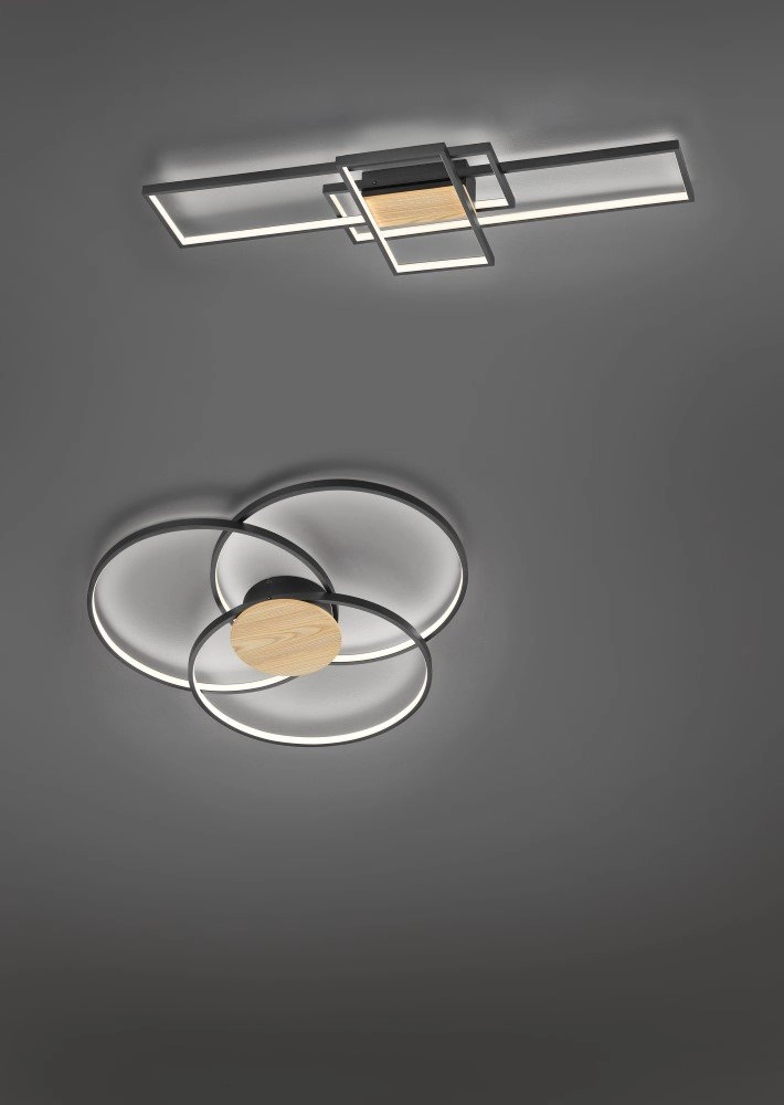 Deckenleuchte Sedona Ø 80 cm Trio 4017807441192