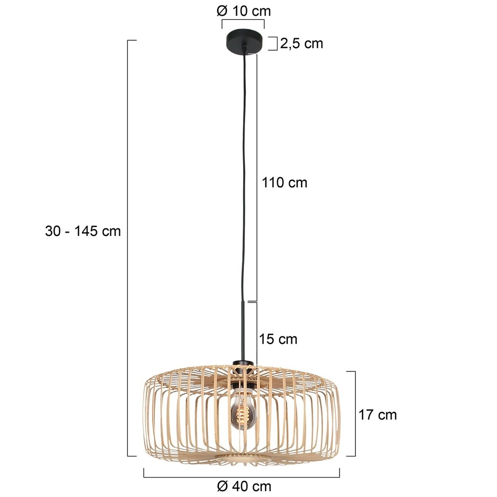 Pendelleuchte Sparkled Light Ø 40cm Steinhauer 8712746182682