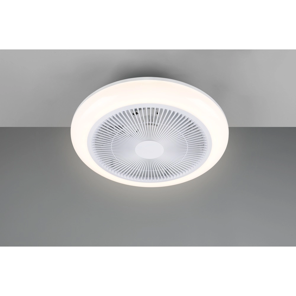 Designventilator Holmsund weiße Ø 46cm mit RGB-Funktion Trio 4017807688665