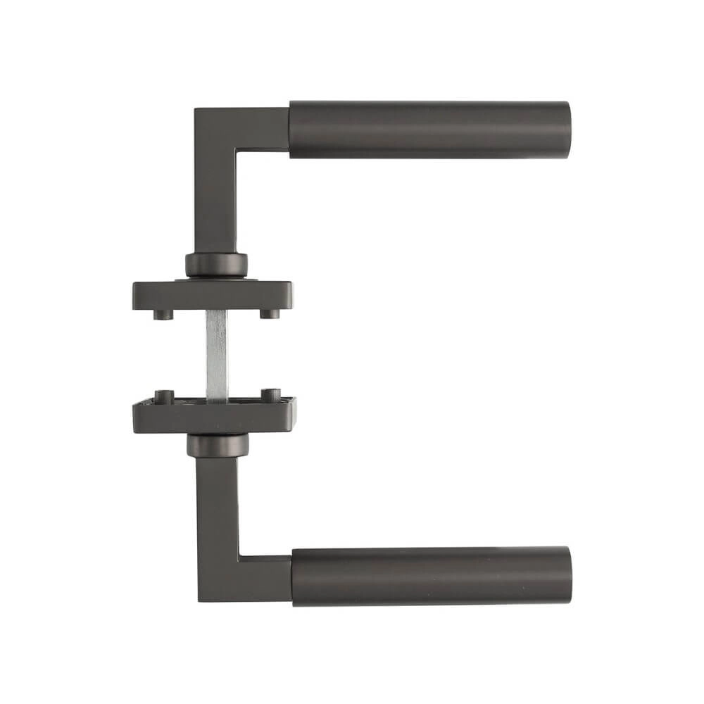 Türklinke Bau-Stil Quadratische Rosette anthrazit Intersteel 8714186556481