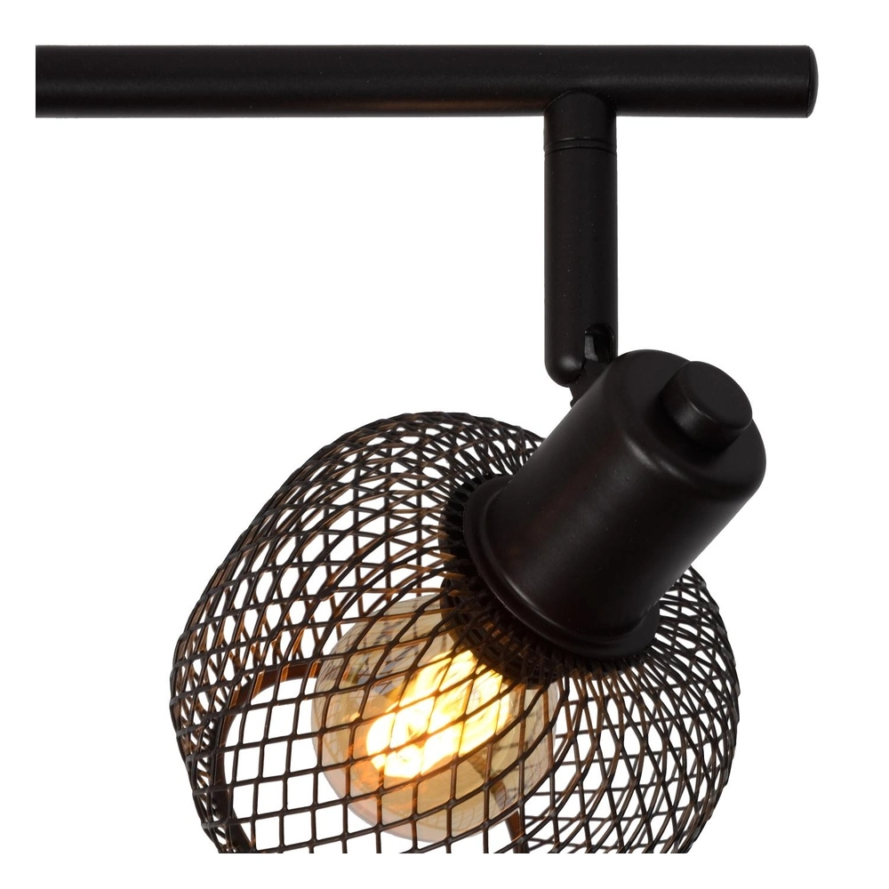 Deckenlicht Maren 4-Licht Schwarz Lucide 5411212771117