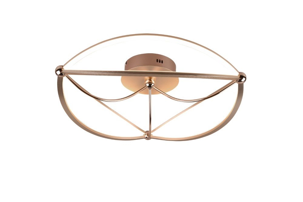Bronze Deckenleuchte Charivari Ø 62cm Trio 4017807461138