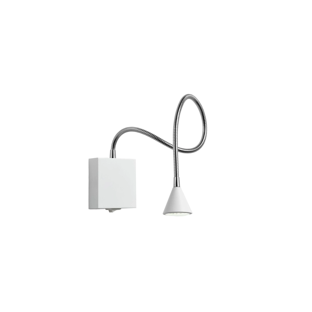 Bett-Leselampe Buddy 4000K weiß Lucide 5411212185549