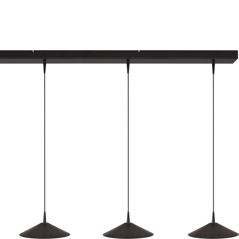 4-Licht Pendellampe Ceppo schwarz Ø 22 cm Masterlight 8718121358475
